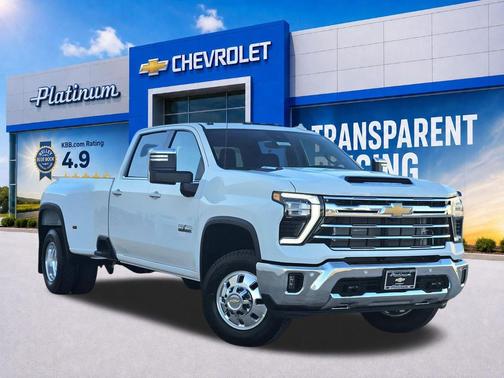 Summit White 2026 Chevrolet Silverado 3500 LTZ