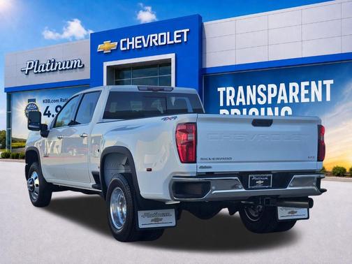 Summit White 2026 Chevrolet Silverado 3500 LTZ
