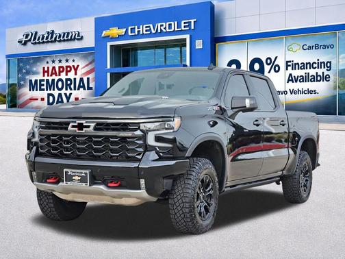 Black 2026 Chevrolet Silverado 1500 ZR2