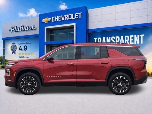 Radiant Red Tintcoat 2026 Chevrolet Traverse LT