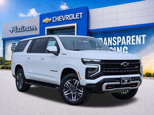 Summit White 2026 Chevrolet Suburban Z71, 4WD