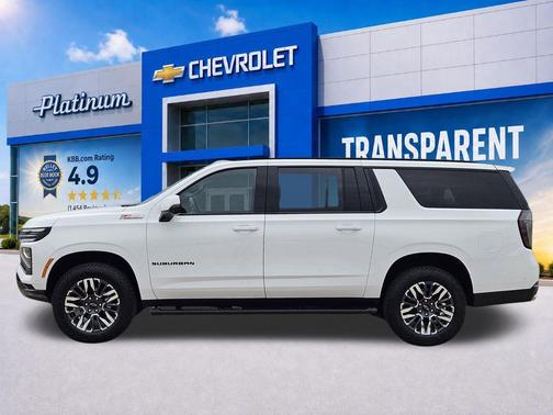 Summit White 2026 Chevrolet Suburban Z71, 4WD