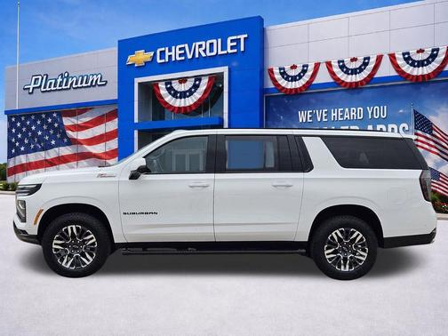 Summit White 2026 Chevrolet Suburban Z71, 4WD