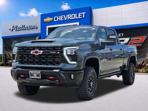 Cypress Gray 2026 Chevrolet Silverado 2500 Crew Cab, Standard Bed, XR2, 4WD