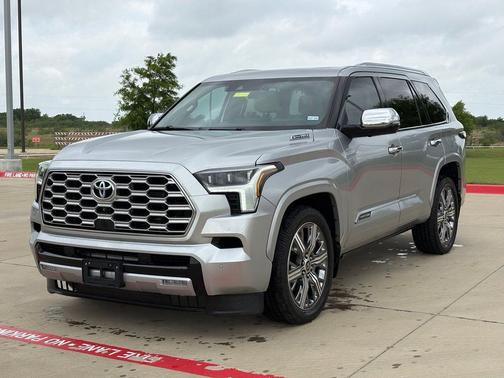 Celestial Silver Metallic 2023 Toyota Sequoia Capstone
