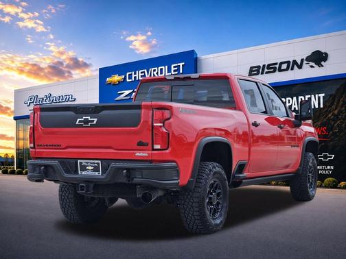 Red Hot 2025 Chevrolet Silverado 2500 4WD Crew Cab Standard Bed ZR2