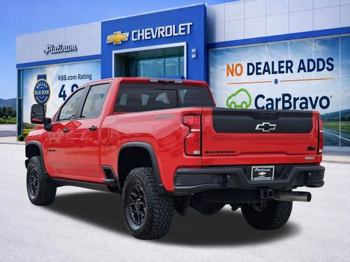 Red Hot 2025 Chevrolet Silverado 2500 4WD Crew Cab Standard Bed ZR2