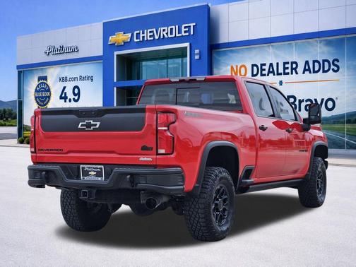 Red Hot 2025 Chevrolet Silverado 2500 4WD Crew Cab Standard Bed ZR2
