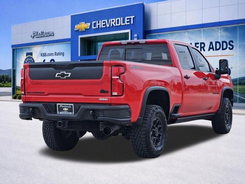 Red Hot 2025 Chevrolet Silverado 2500 4WD Crew Cab Standard Bed ZR2