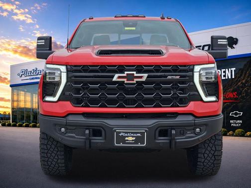 Red Hot 2025 Chevrolet Silverado 2500 4WD Crew Cab Standard Bed ZR2