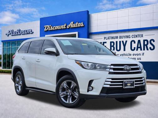 Blizzard Pearl 2019 Toyota Highlander Limited Platinum
