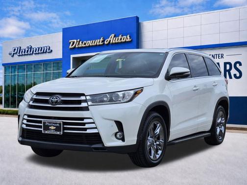 Blizzard Pearl 2019 Toyota Highlander Limited Platinum