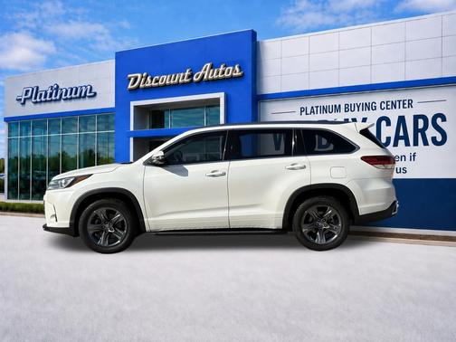 Blizzard Pearl 2019 Toyota Highlander Limited Platinum