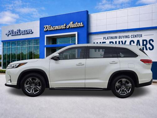 Blizzard Pearl 2019 Toyota Highlander Limited Platinum