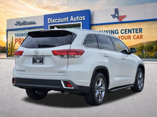 Blizzard Pearl 2019 Toyota Highlander Limited Platinum