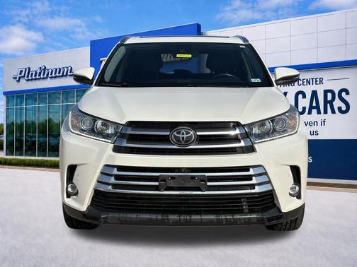 Blizzard Pearl 2019 Toyota Highlander Limited Platinum