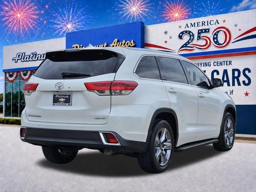 Blizzard Pearl 2019 Toyota Highlander Limited Platinum