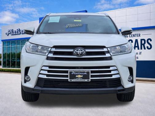 Blizzard Pearl 2019 Toyota Highlander Limited Platinum