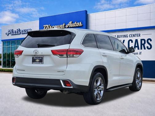 Blizzard Pearl 2019 Toyota Highlander Limited Platinum