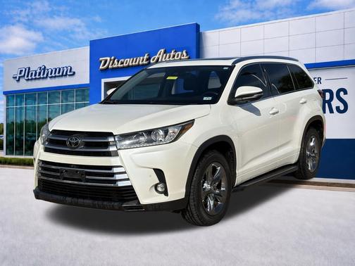 Blizzard Pearl 2019 Toyota Highlander Limited Platinum