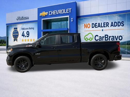 Black 2025 Chevrolet Silverado 1500 RST