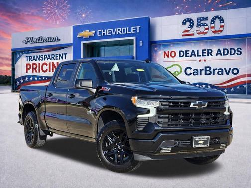 Black 2025 Chevrolet Silverado 1500 RST