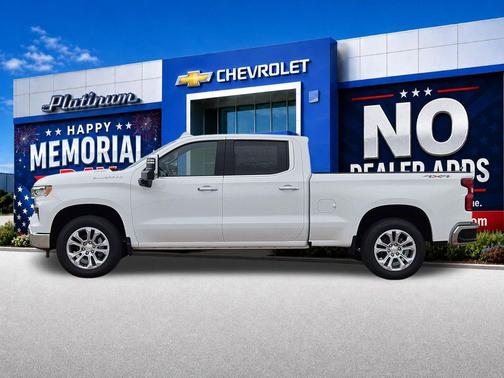 Summit White 2026 Chevrolet Silverado 1500 LTZ