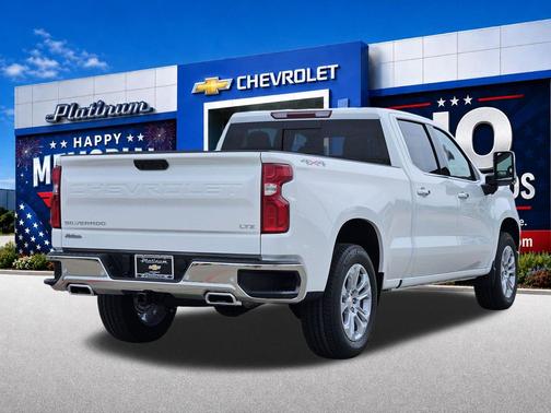 Summit White 2026 Chevrolet Silverado 1500 LTZ