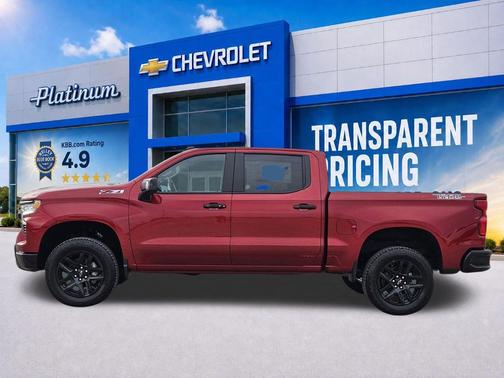 Radiant Red Tintcoat 2026 Chevrolet Silverado 1500 LT Trail Boss
