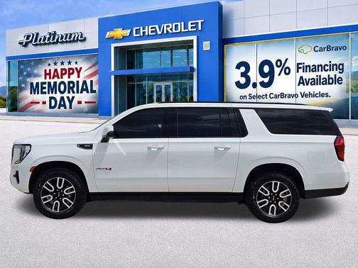 Summit White 2024 GMC Yukon XL 4WD AT4