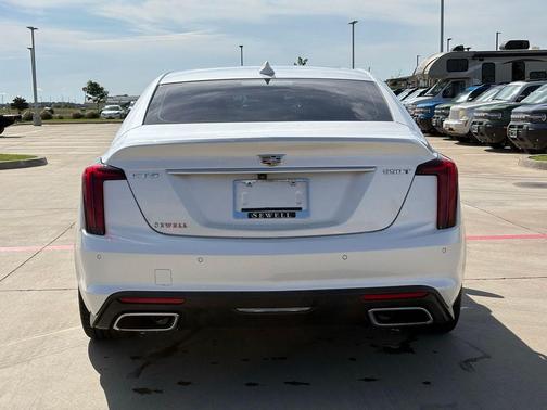 Crystal White Tricoat 2022 Cadillac CT5 Premium Luxury