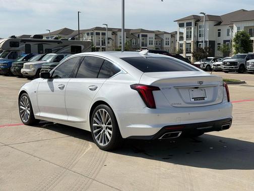Crystal White Tricoat 2022 Cadillac CT5 Premium Luxury