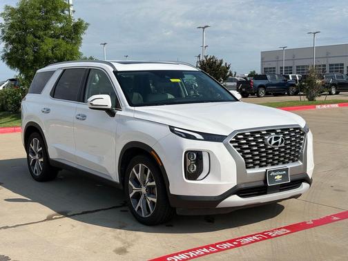 Hyper White 2021 Hyundai PALISADE SEL