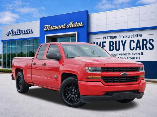 Red Hot 2018 Chevrolet Silverado 1500 Custom