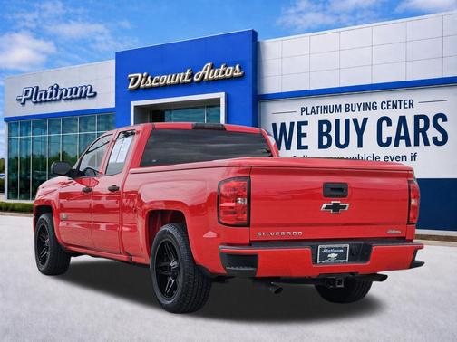 Red Hot 2018 Chevrolet Silverado 1500 Custom