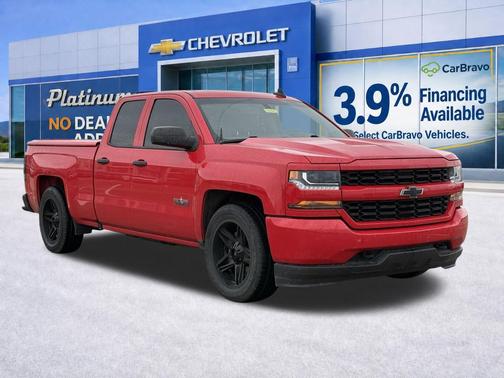 Red Hot 2018 Chevrolet Silverado 1500 Custom