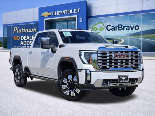 White Frost Tricoat 2024 GMC Sierra 2500 Denali