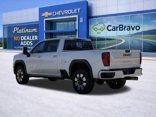 White Frost Tricoat 2024 GMC Sierra 2500 Denali