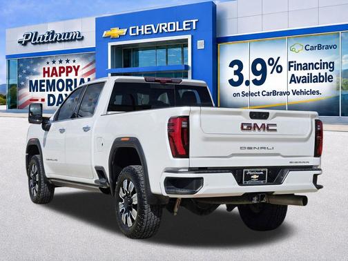 White Frost Tricoat 2024 GMC Sierra 2500 Denali