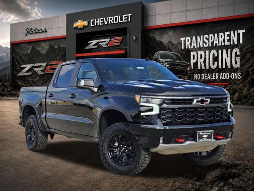 Black 2026 Chevrolet Silverado 1500 ZR2