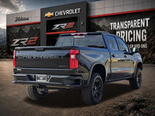 Black 2026 Chevrolet Silverado 1500 ZR2