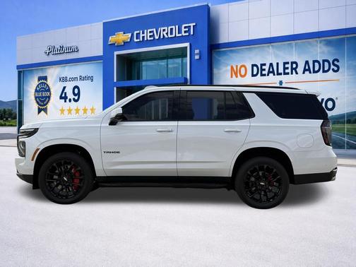 Iridescent Pearl Tricoat 2025 Chevrolet Tahoe 4WD RST