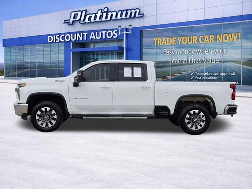 Summit White 2020 Chevrolet Silverado 2500 LT