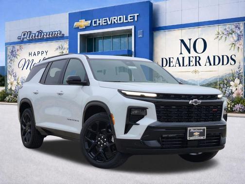 Polar White Tricoat 2026 Chevrolet Traverse RS