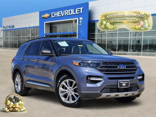 INFINITE BLUE MET TINTED CC 2021 Ford Explorer XLT