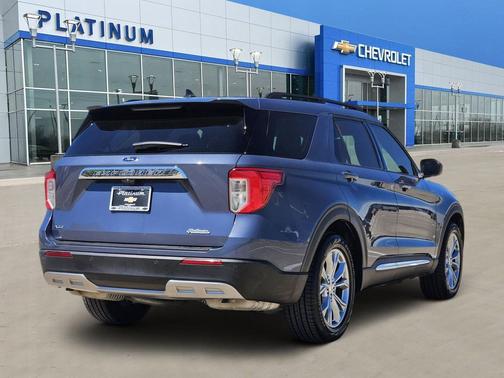INFINITE BLUE MET TINTED CC 2021 Ford Explorer XLT