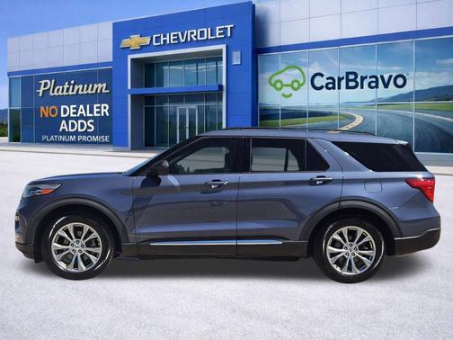 INFINITE BLUE MET TINTED CC 2021 Ford Explorer XLT