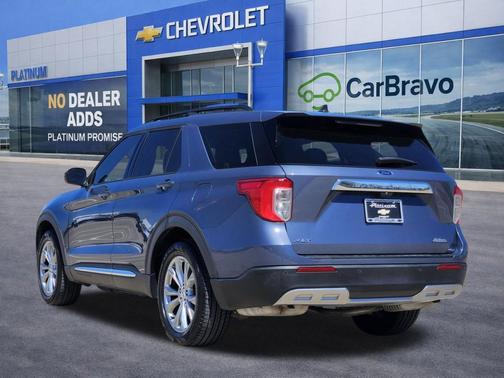 INFINITE BLUE MET TINTED CC 2021 Ford Explorer XLT