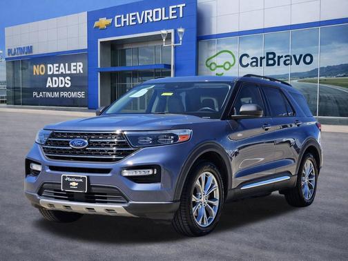 INFINITE BLUE MET TINTED CC 2021 Ford Explorer XLT