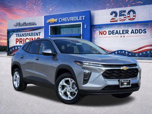 Sterling Gray Metallic 2026 Chevrolet Trax LS
